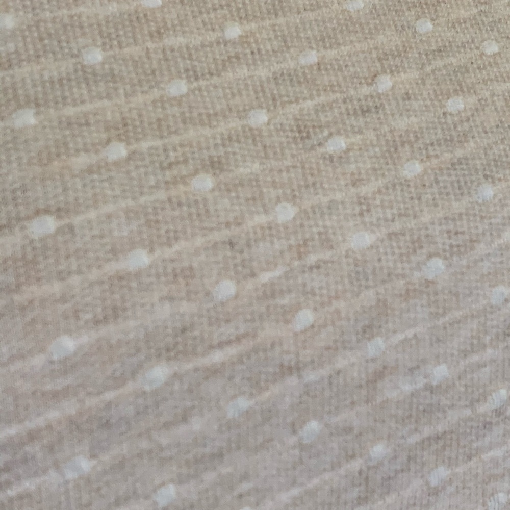 Lou & Grey ~ Cream And White Polka Dot Sweater - image 2